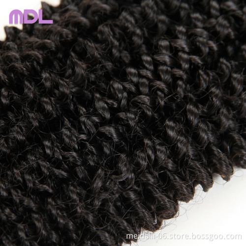 High quality wholesale remy human hair kinky curly factory price virgin indian bulk braiding